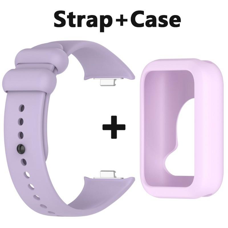 Silicone WatchBand+Case Cover For Xiaomi MiBand 9 Pro Smart Watch Strap Watchband Shell For Mi Band 9Pro Sport Bracelet Wristband