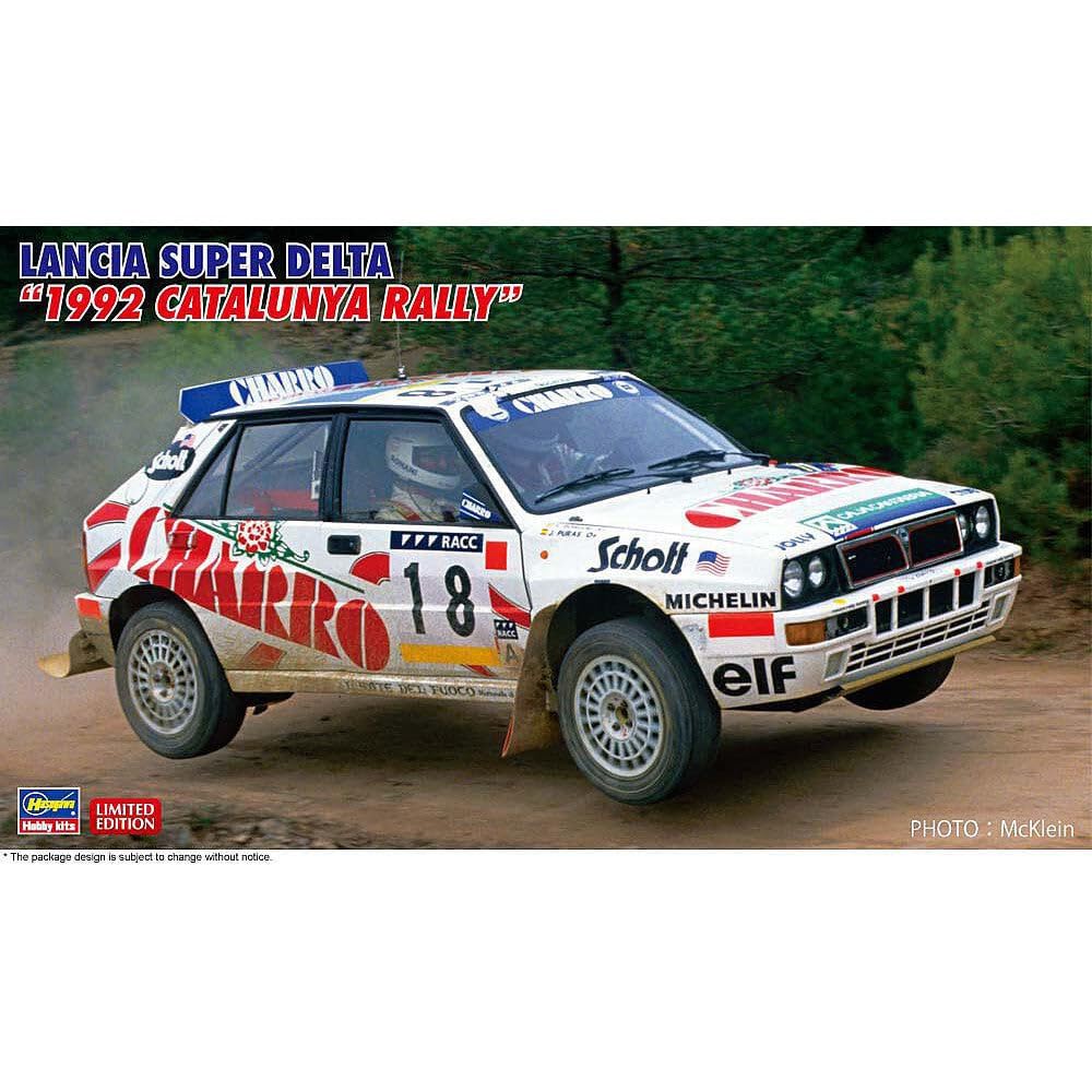 

Hasegawa масштаб Lancia Super Delta 1992 Ралли Каталонии пластиковый набор 20601 1/24