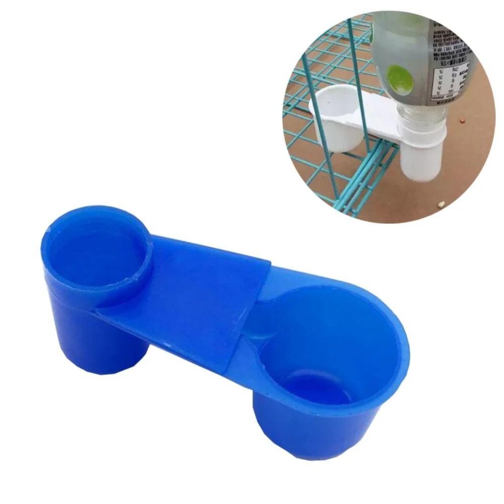 Large Capacity Pet Bird Waterer Bottle Interface Thickened Automatic Drinker Splashproof Plastic Parrot Cage Waterer