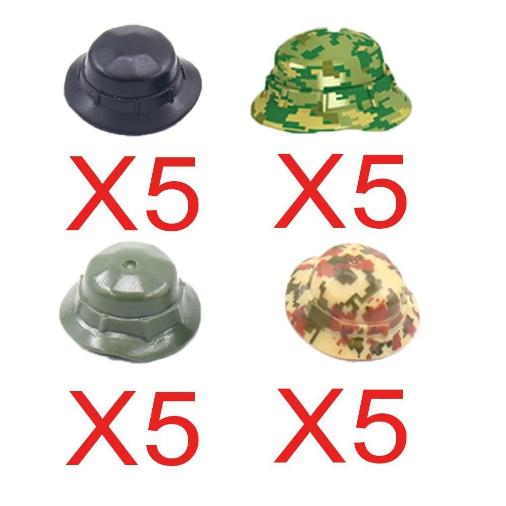 USSR USA UK Japanese Military Building Blocks Accessories Character Soldier Helmet Toy Hats And Helmets Mini Brick Army S022 DIY