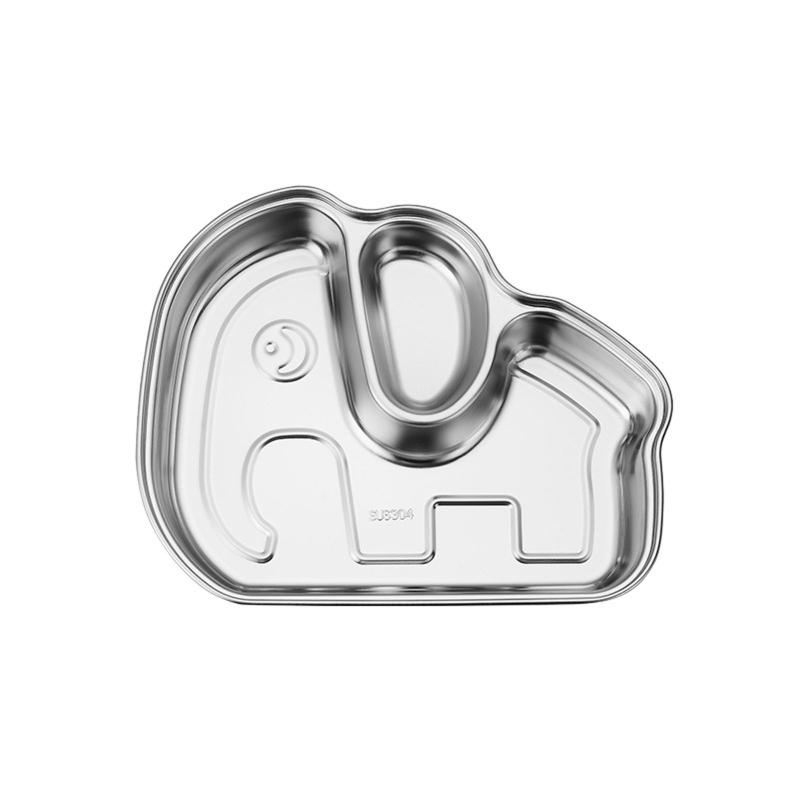 

Разделенные тарелки для детей, малышей, младенцев, компактные тарелки, сервировочные тарелки, обеденные закуски, походные тарелки, материал из нержавеющей стали