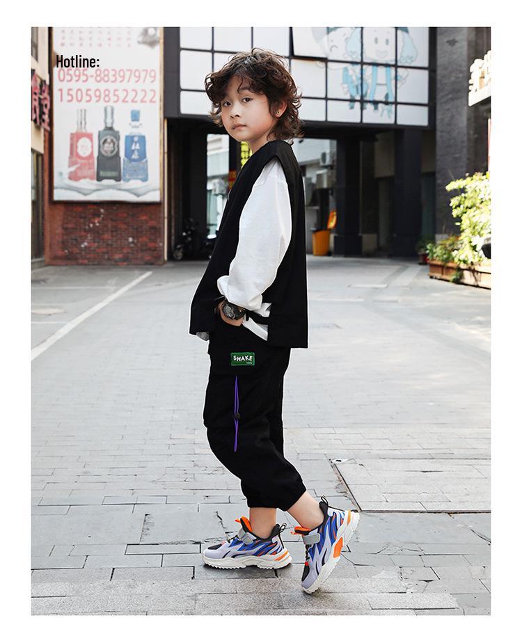 Boys' 2025 Autumn/Winter Breathable Mesh Running Shoes - Non-slip, Wear-resistant Sports Shoes for Kids