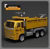 Construction Vehicle Toy Set: Digger, Excavator, Cement Mixer, Crane
