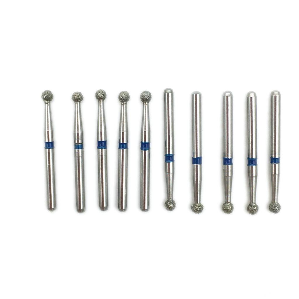 10PCS 1,6mm Dental FG High Speed ​​Burs Dental Zähne Polieren Werkzeug Für Zahnmedizin Labor BR-31