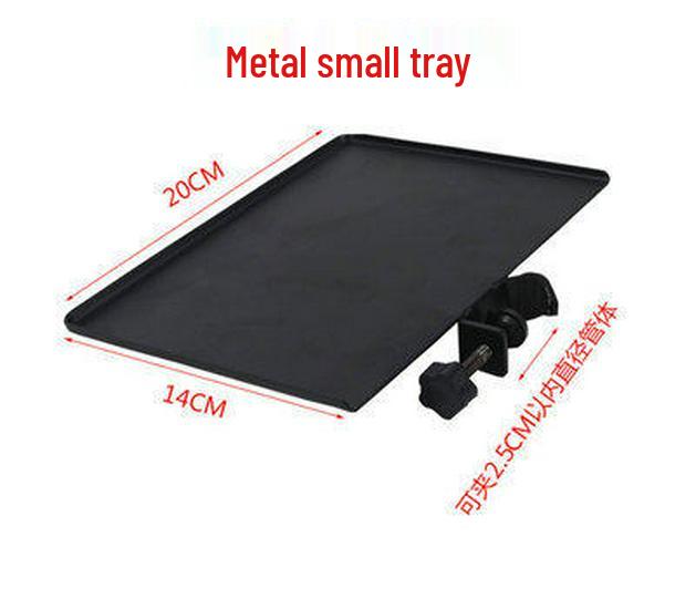 Live Broadcast Sound Card & Microphone Stand with Storage Tray