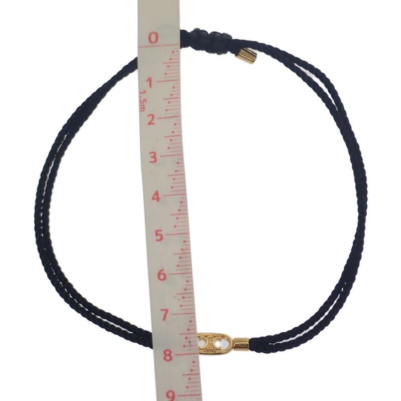 CELINE  Bracelet Black/gold Metal Women
