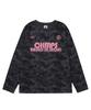 BORN CHAMPS [3 Colors] Sporty Uf Oversized Camo Long Sleeve B25St46
