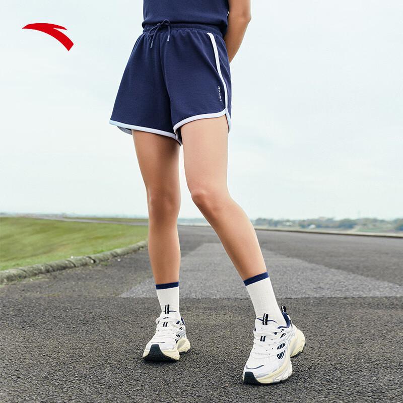 

Anta High-Waisted Summer College Style Athletic Shorts M/165