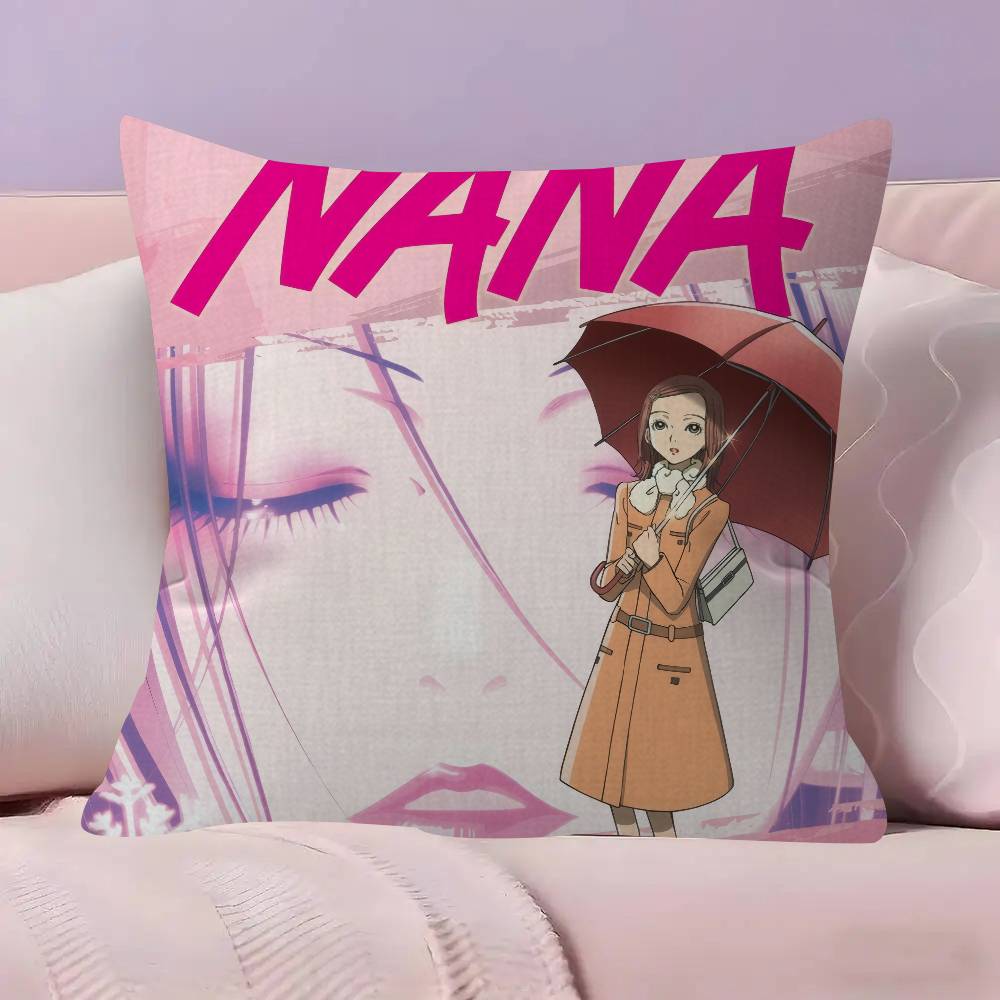 Anime nana cool girl  Cushion Cover 30x50 Polyester Sofa Cushions Decorative Throw Pillows Home Decoration Pillowcover