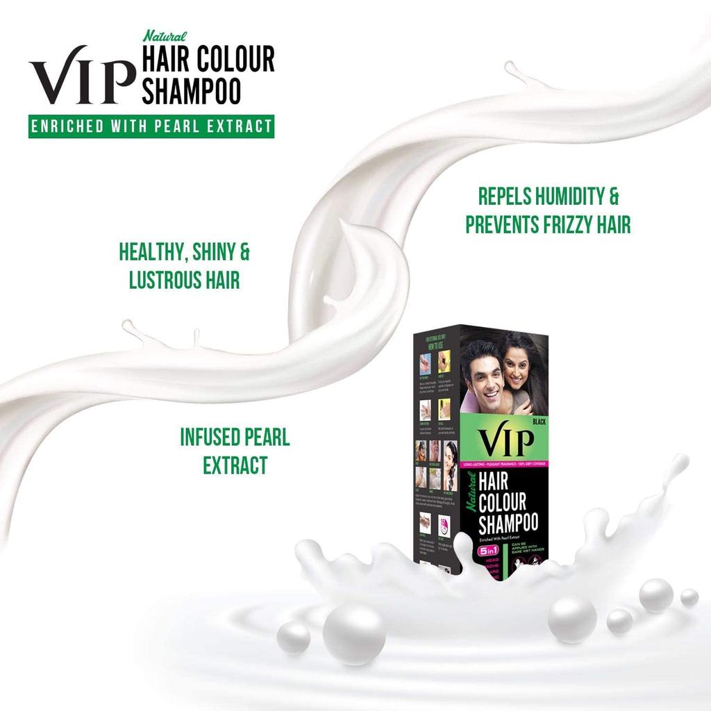 VIP šampon pro barvu vlasů 3v1 (180 ml)
