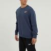 Nike Sweatshirts Men's Blue Crew Neck Moderate Regular DR7834-437