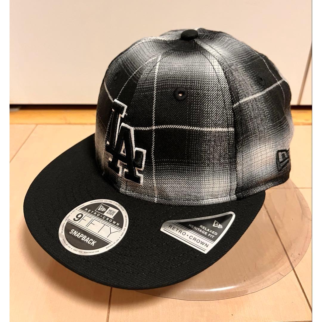 Used NewEra 9fifty Dodgers Snapback Cap Shohei Otani Yoshinobu Yamamoto