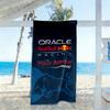 Oracle Bull Customizable Name Beach Towel Super Soft & Absorbent Suitable for Swimming Gym Camping Yoga Vacation