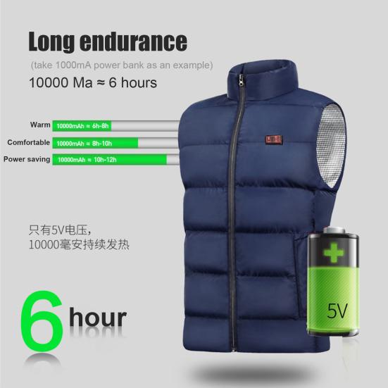 self heating vest