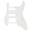 Musiclily Pro 11-Hole HSS ST Stratocaster Pickguard, Made In America/Mexico, for Fender Strat Electric Guitar with Floyd Rose Bridge, 3-Ply Parchment