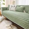 Winter Luxury Rabbit Plush Sofa Cushion - Non-slip, Thickened Cover in Simple French Style