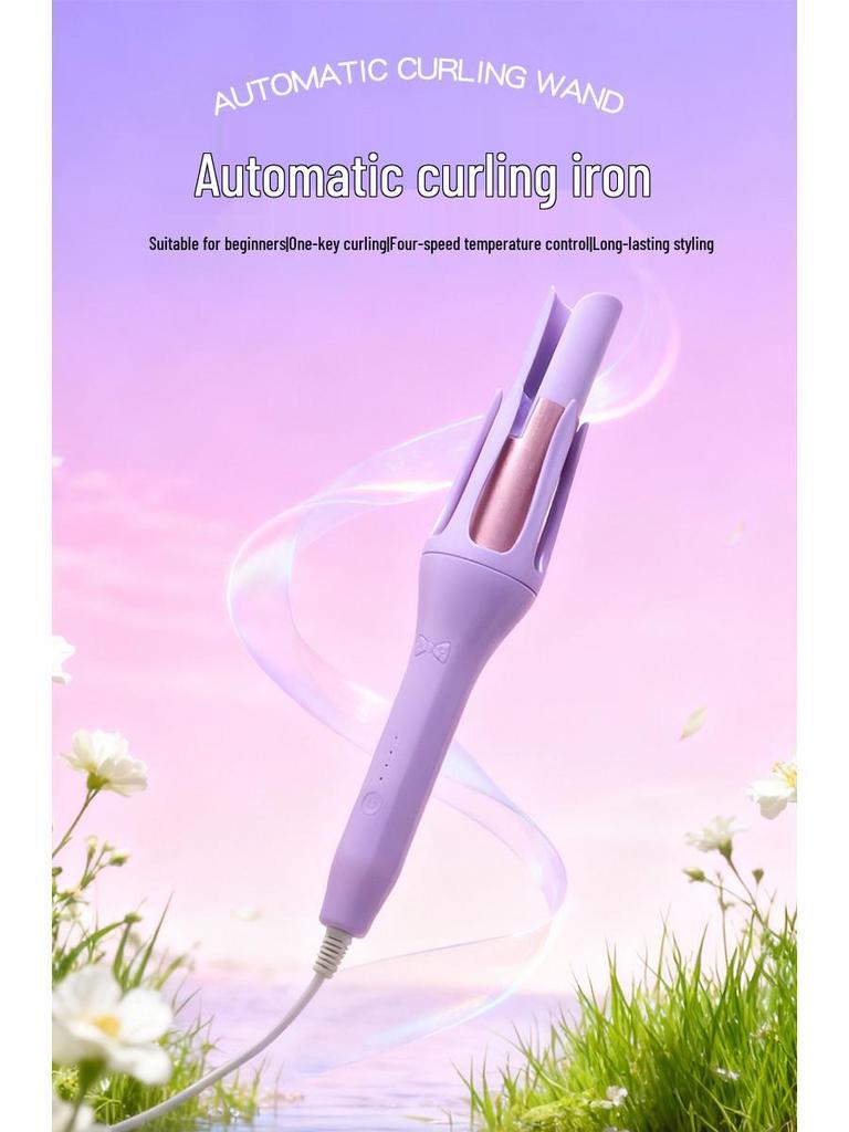 32mm Automatic Curling Iron with Negative Ion Technology for Big Waves and Hair Care
