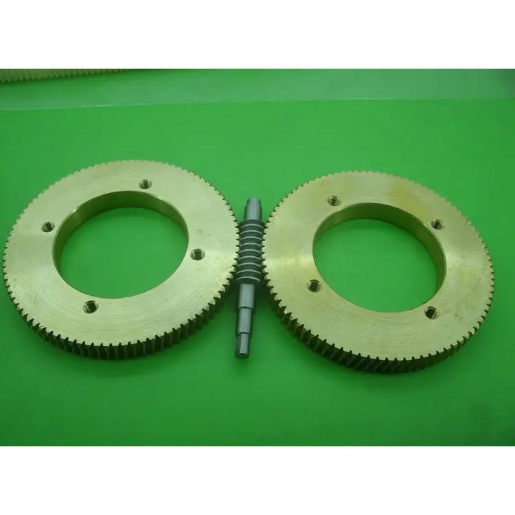 1Set Gear Diameter:93mm  1:90  Ratio 1M 90T Steel Worm Gear  Reduction Gear