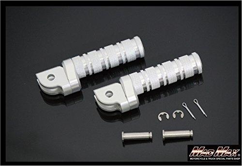 8-position Step, Anodized Silver, for Yamaha Vehicles, Including Mad Max, XJR MT, BT, Fazer, YZF, FZ, and TZM.