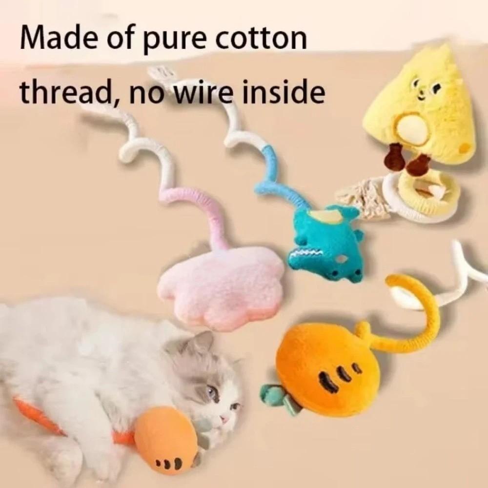 Carrot Cat Biting Rope Bite-resistant Cat Scratcher Toy Pet Products Cat Chew Toy Teeth Grinding