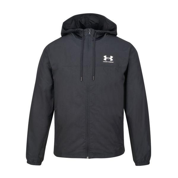 Under Armour Rival SS25 Mode Bekväm Mångsidig Huvtröja Jacka Herr Jacka Svart 1390149-001