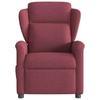Relaxation Armchair Burgundy Fabric