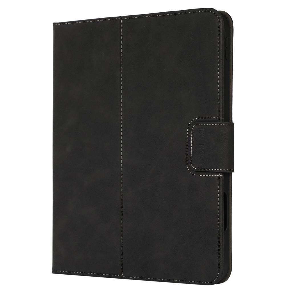 For iPad (2025)/10.9 (2022) Case Leather Flip Wallet Tablet Cover with Pens Slot