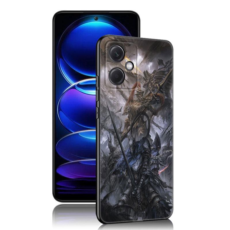 Game Dark Souls Black Silicone Phone Case For Xiaomi Redmi Note 10 11 11S 12 13 4G 8 9 11T Pro 5G Plus 8T 9S 10S 12S