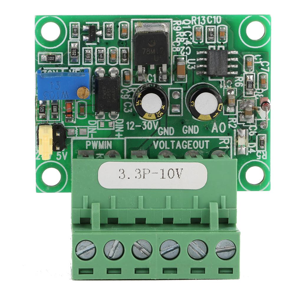 3.3V PWM Signal to 0 10V Voltage Converter D A Digital Analog PLC Module