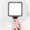 Versatilitys 2500K-9000K LED Video Fill Light With Triple Cold Shoe Mount Slimly Design For Live Streaming Creatives