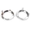 Replacement Fog Lamp Cover Trim Front Fog Light Rings Cover Caps Trim Automotive Accessory for Forester 09-13 57731SC000