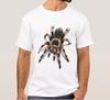 Horror Scary Spider Spooky Tarantula T Shirt High Quality Cotton Large Sizes Breathable Top Loose Casual Tshirt S3XL