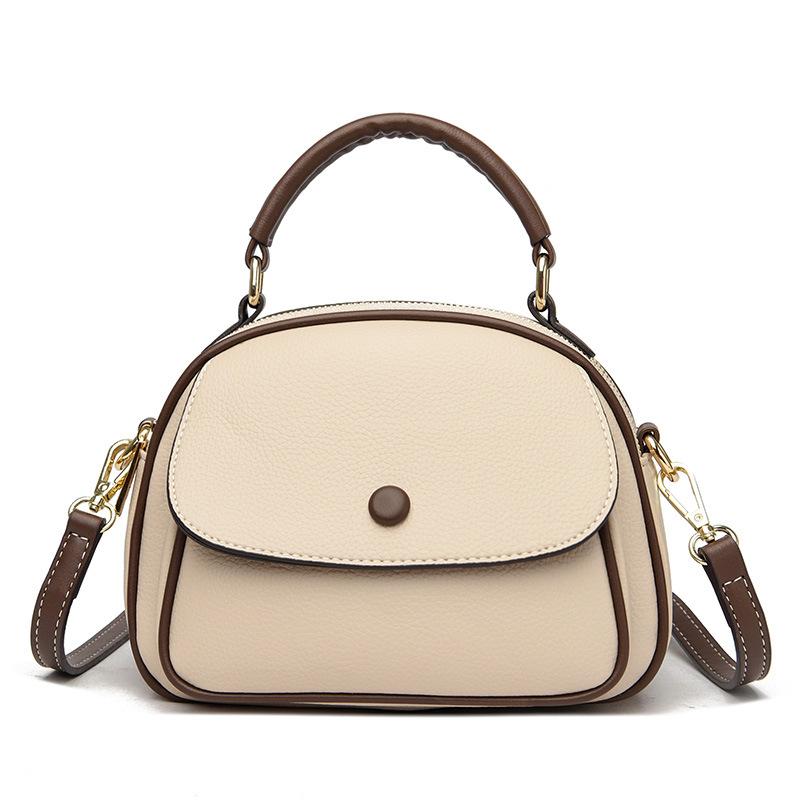 Yiran Jewelry Ring Meisjestas Nieuwe Lichtgewicht en Veelzijdige Crossbody Tas Klassieke Mode Schoudertas voor Dames Grote Capaciteit Zacht Leer Handtas