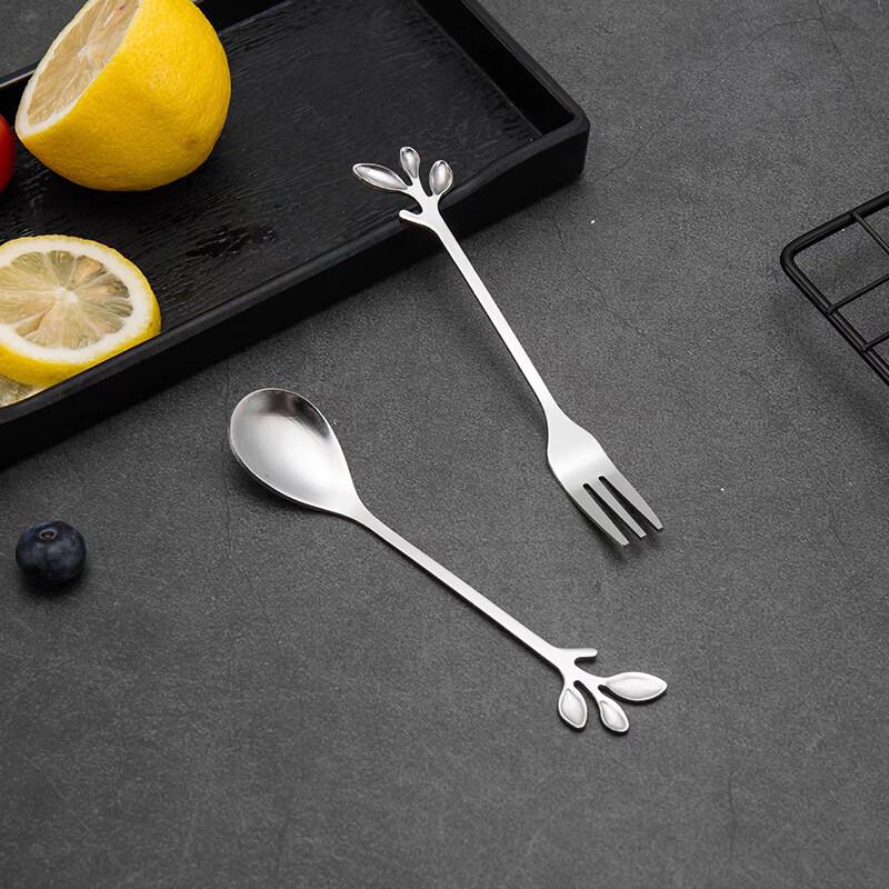 Creative Branch Dessert Fork and Spoon Set