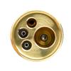 100mm welding soldering nozzle with pure copper material for welding heads ensures burr structure and smooth wire feeding