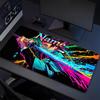 Custom Name Samurai Art Gamer Large Deskmat Mousepad Playmat Xl Keyboard Mouse Pad Gaming Desk Accessories Anime Pc Extended Pads