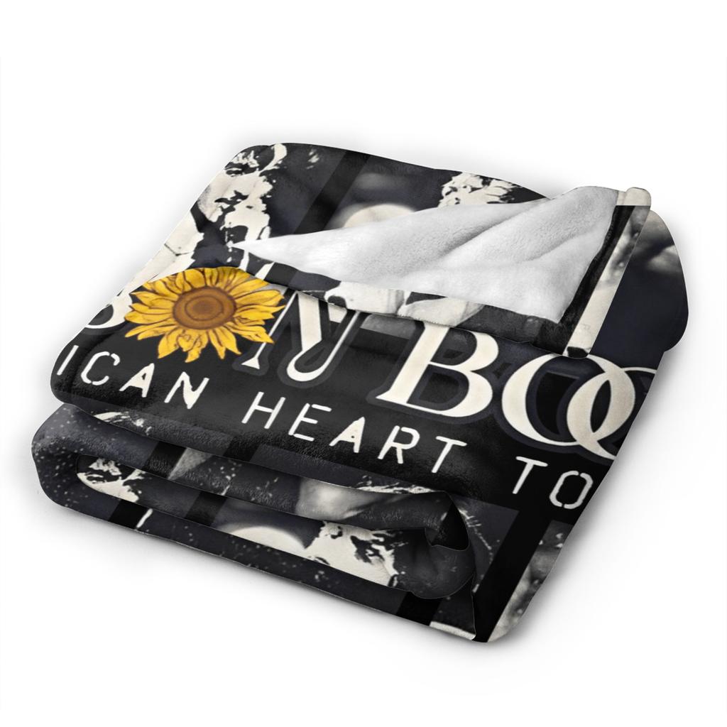 Benson Boone Sunflowe Warm Soft Blanket Decorative Plush Bedding Throws Graphic Couch Bed Flannel Bedspread Sofa Bed Cover