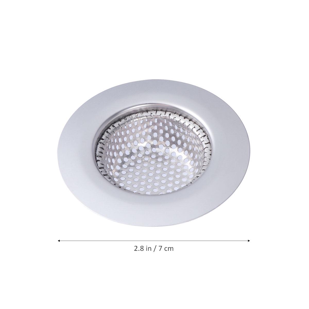 

11Cm Drain Mesh Basket Stainless Steel Kitchen Sink Filter Non-Deforming Rust-Free Anti-Clog Design For Quick Draining