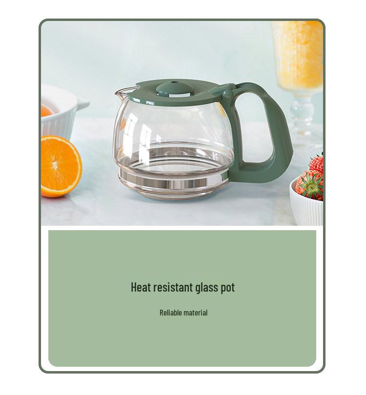 Homezest Deutsche Automatische Filterkaffeemaschine - Kompakte Kanne im amerikanischen Stil für Zuhause & Büro