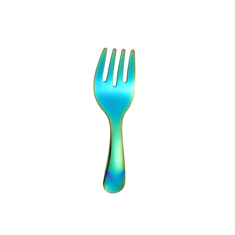 Stainless Steel Mini Spoon Fork Portable Tableware Cutlery Set For Lunch Hiking Outdoor Camping Cooking Supplies