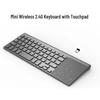 Ultra-Slim Mini Wireless Bluetooth Keyboard with Touchpad