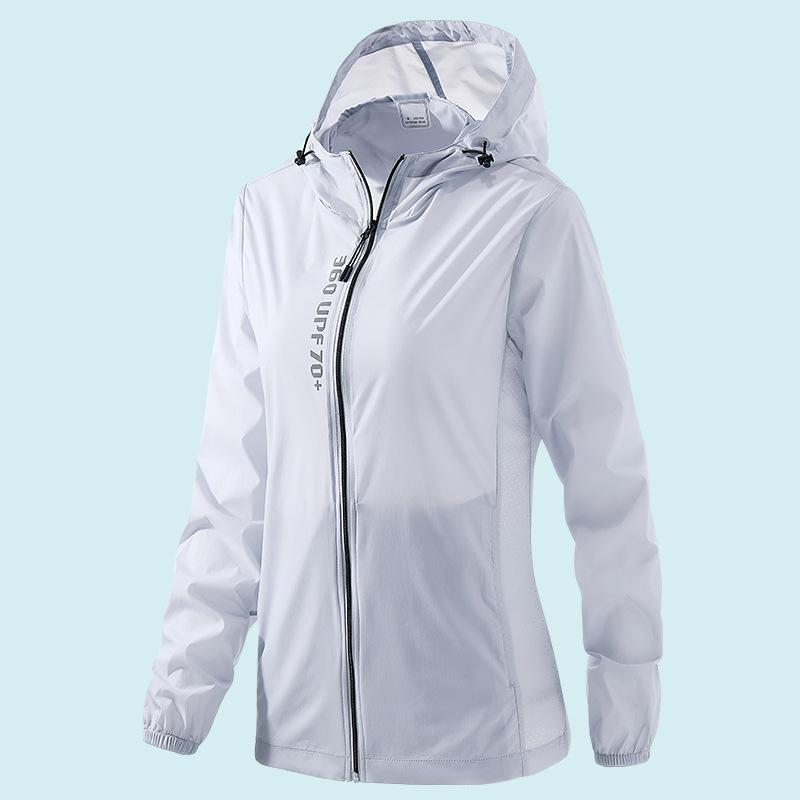 Women's ice silk sunscreen clothing is light and breathable in summer, UV protection is loose and thin, and daily leisure can be versatile fashion