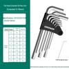 6-Sided Hex Wrench Set - Universal Automatic Hex Key Tools