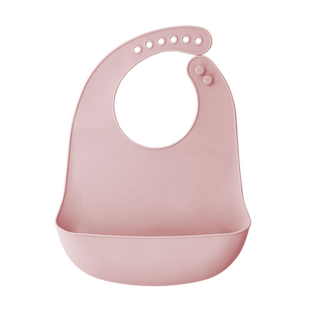 Silicone World Waterproof Silicone Bibs Baby Kids Stuff Kids Bib Aprons Girl Boy Adjustable Soft Silicone Bib Baby Feeding Stuff