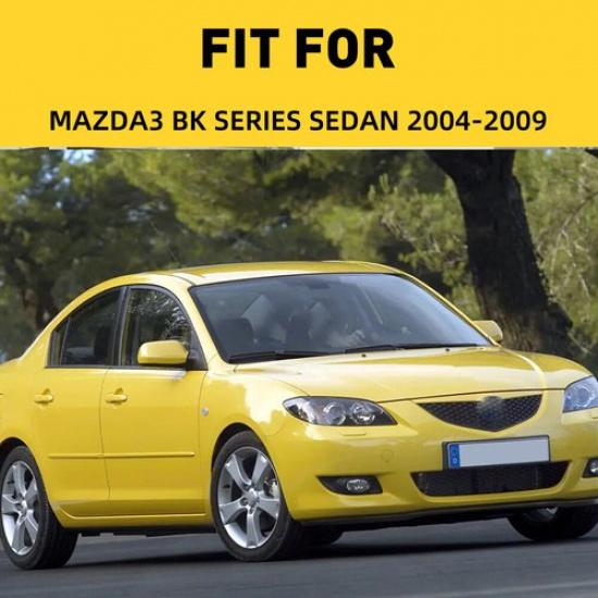 4X Door Moulding Window Trim Seal Belt Weatherstrip For Mazda3 BK Sedan 2004-09