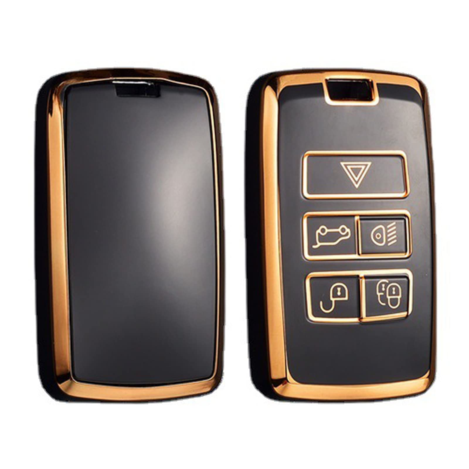 

Брелок SANRILY, Чехол для смарт-ключа, Крышка для ключа, Чехол для ключа, Для Land Rover, Совместим с Compatible with genuine car чёрный