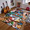 Paw Patrol Cartoon Characters Poster Patterned Carpet a Non Slip Rug Suitable for All Seasons and Any Setting, Gift