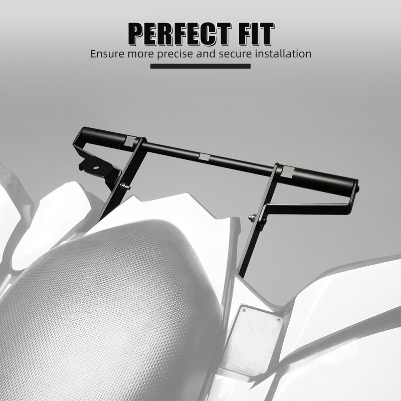 NICECNC Raptor 700 Rear Grab Bar for Yamaha Raptor 700R 2006-2024 Aircraft Grade Aluminum+Stainless Steel ATV Rear Luggage Rack