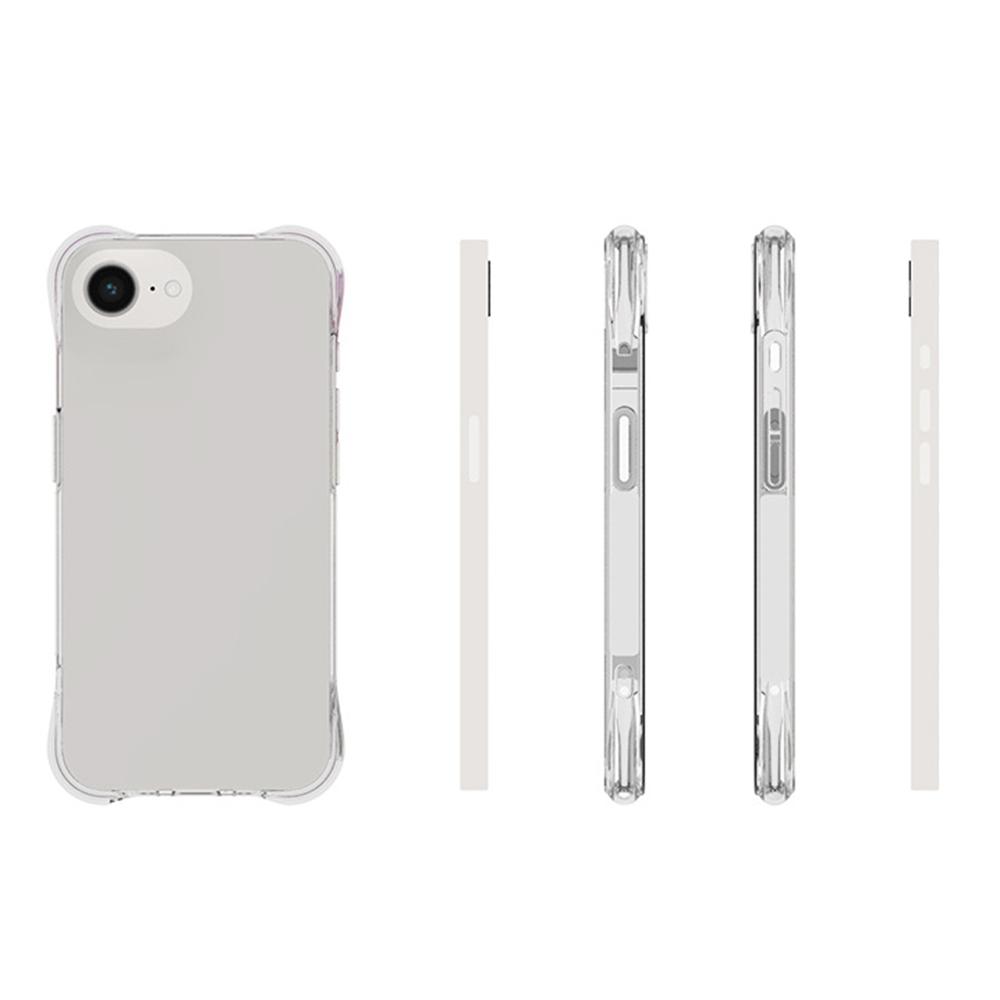 TYMEI For iPhone 16e Case Four Corner Shockproof 1.5mm Clear Phone Cover
