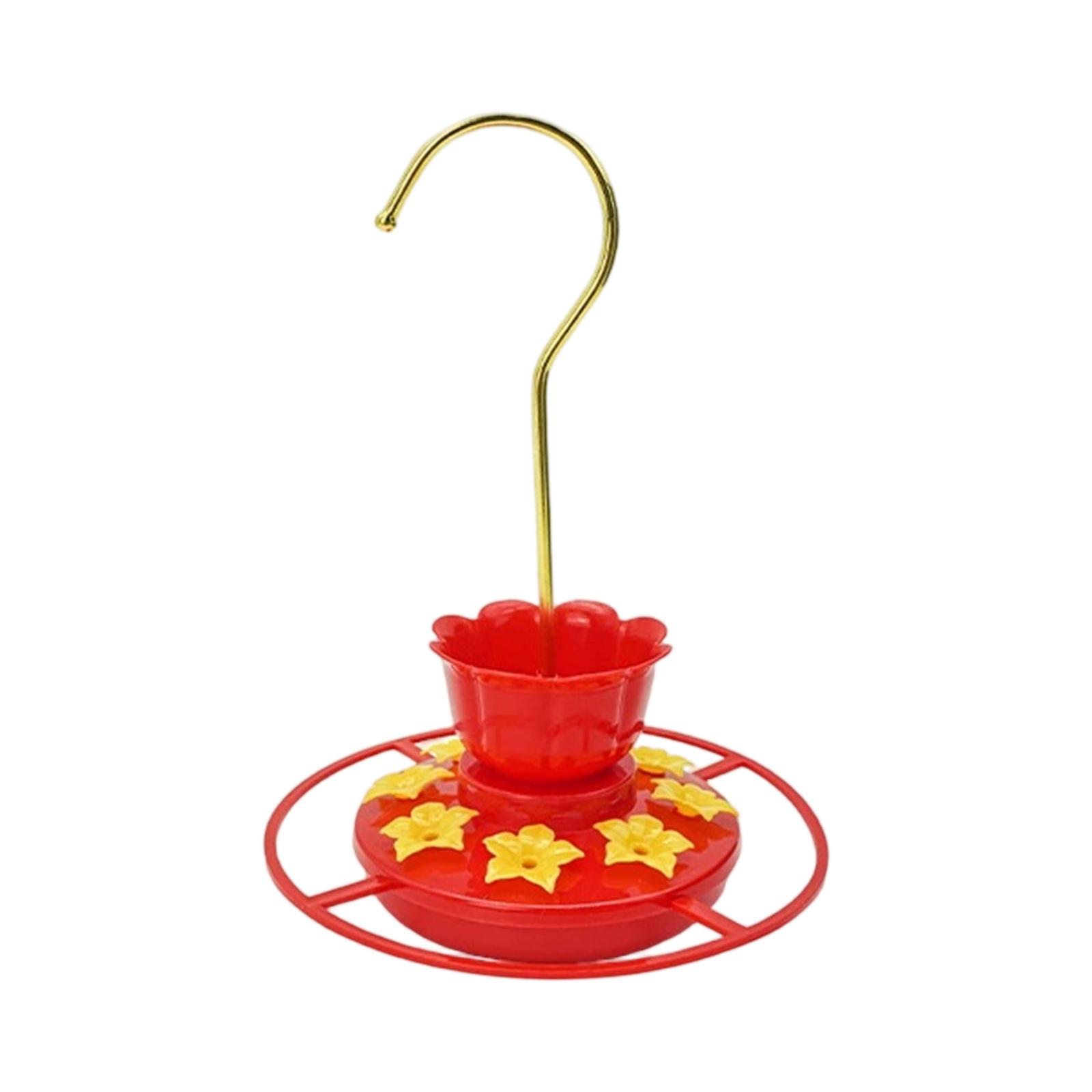 

Detachable Portable Bird Feeder with Yellow Flower Pendant – Hanging Outdoor Feeder for Hummingbirds & Garden Decor One Size красный